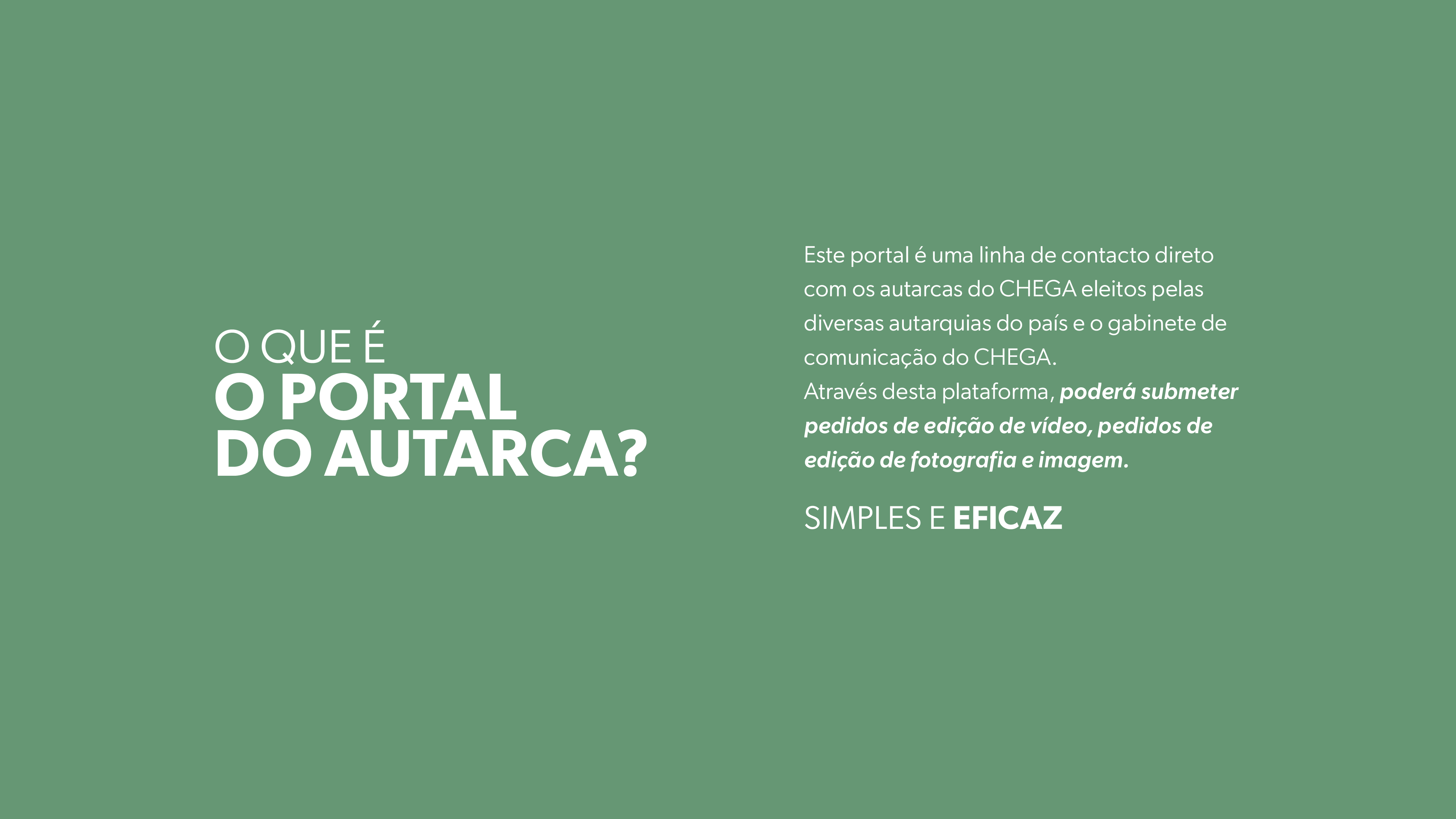 O que é o portal do autarca